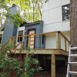 Deck construction detail — Impact Siding